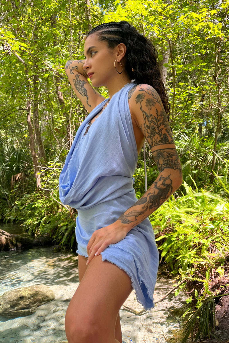 Agua Cover Up Baby Blue