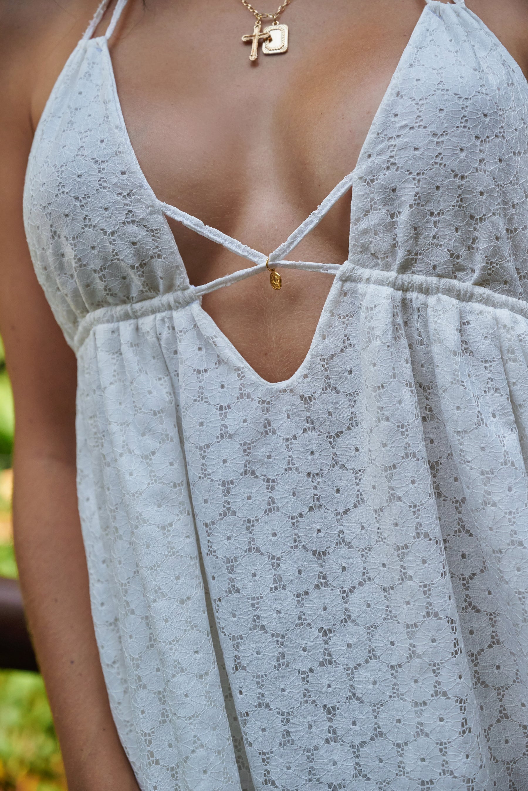 Margarita Dress White