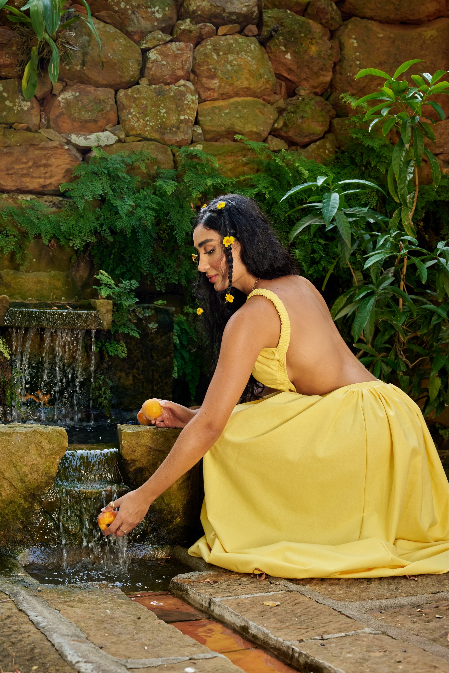 Amarilis Maxi Dress Yellow