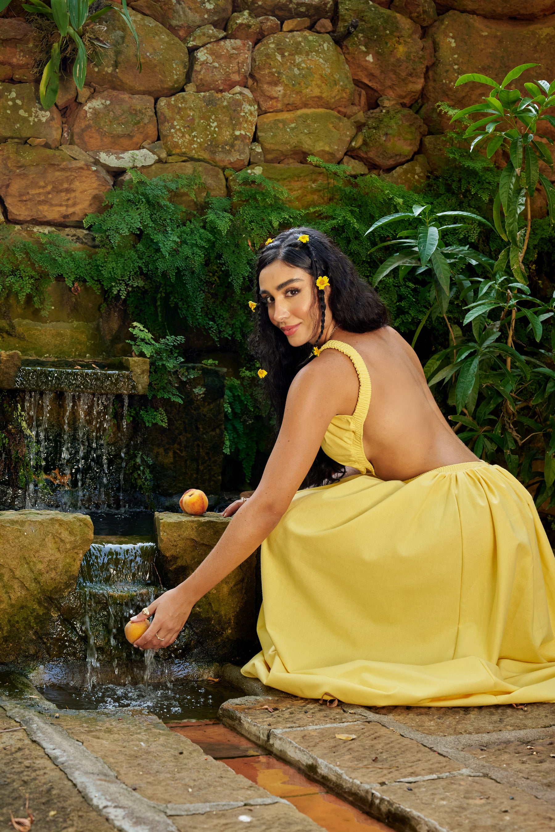 Amarilis Maxi Dress Yellow