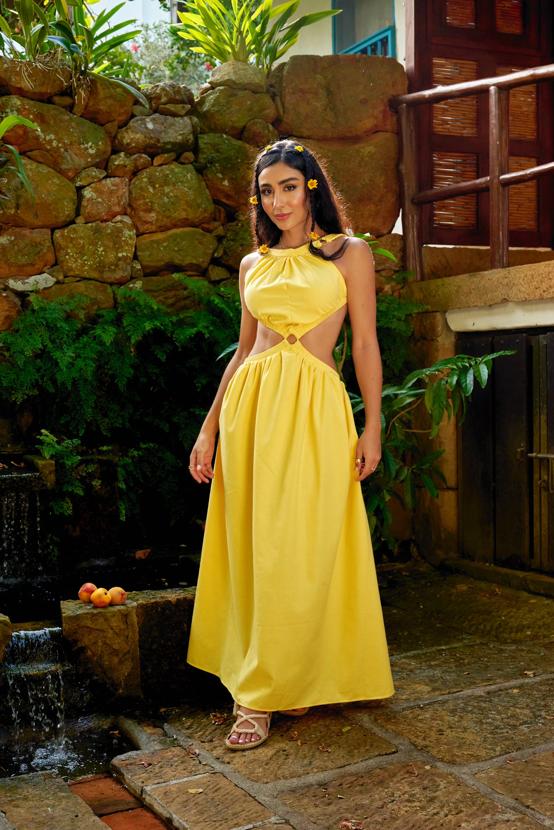 Amarilis Maxi Dress Yellow