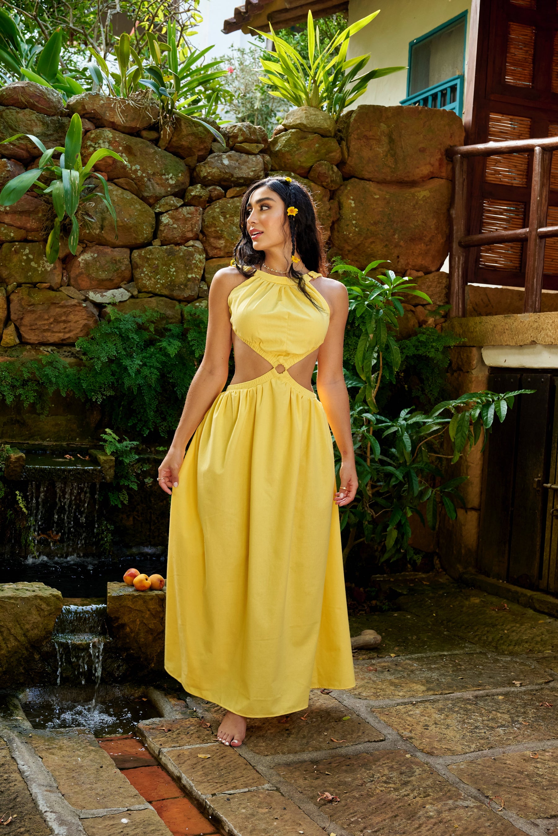 Amarilis Maxi Dress Yellow