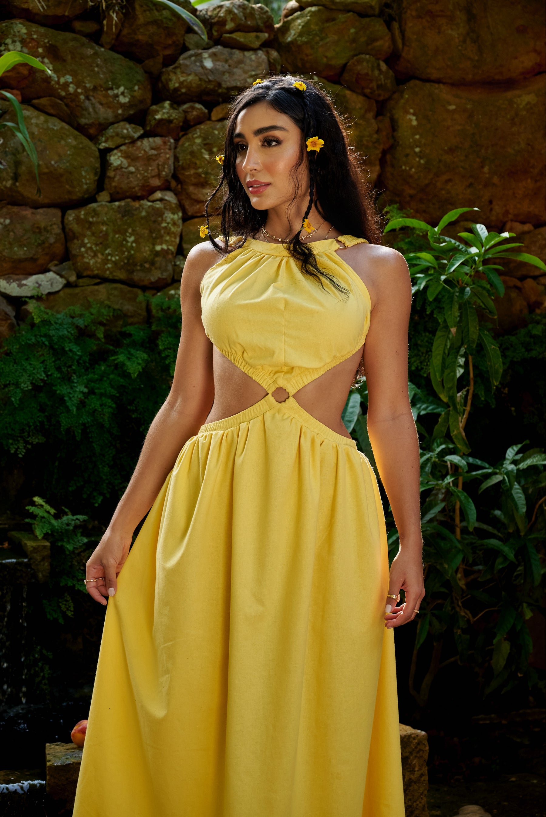 Amarilis Maxi Dress Yellow