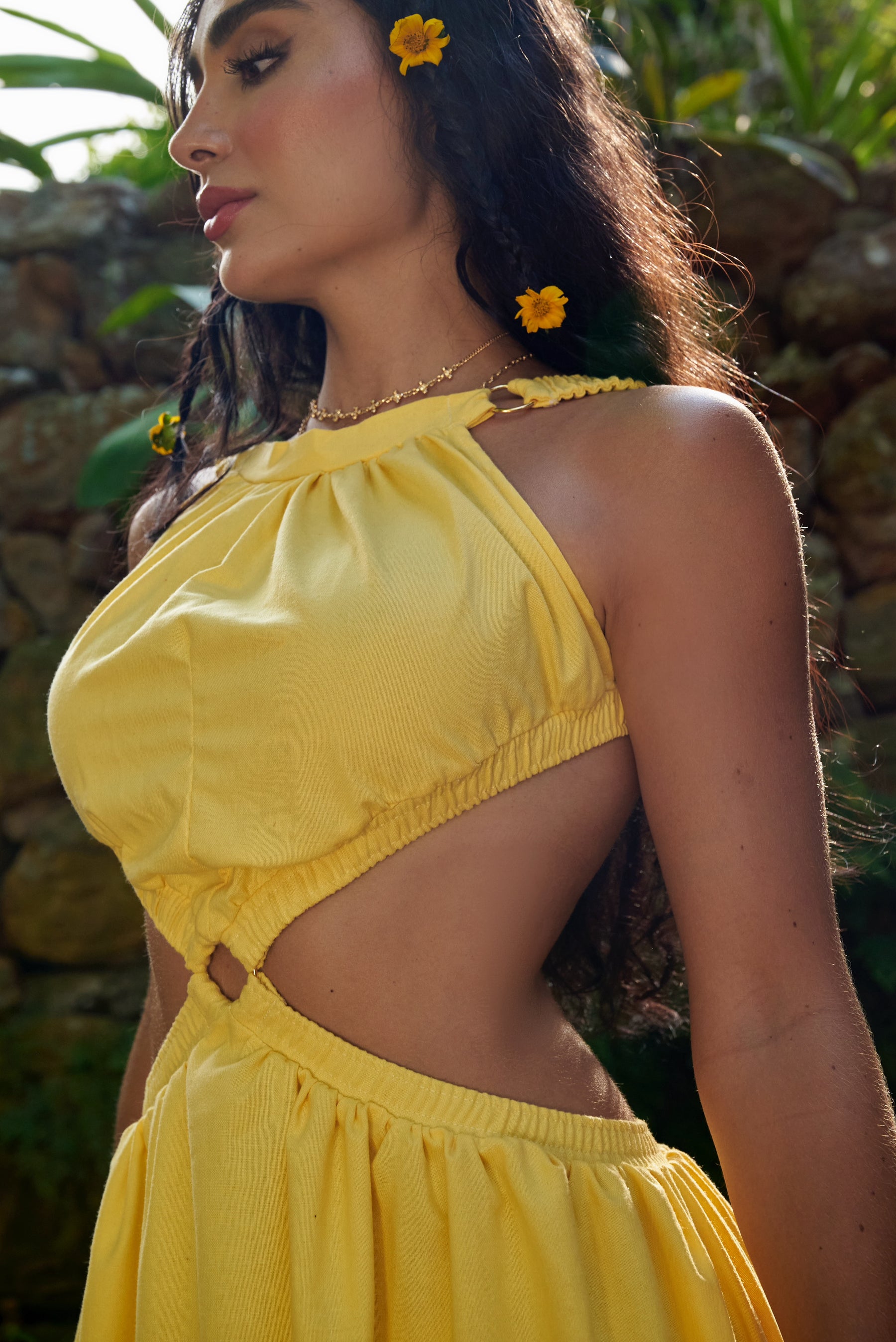 Amarilis Maxi Dress Yellow