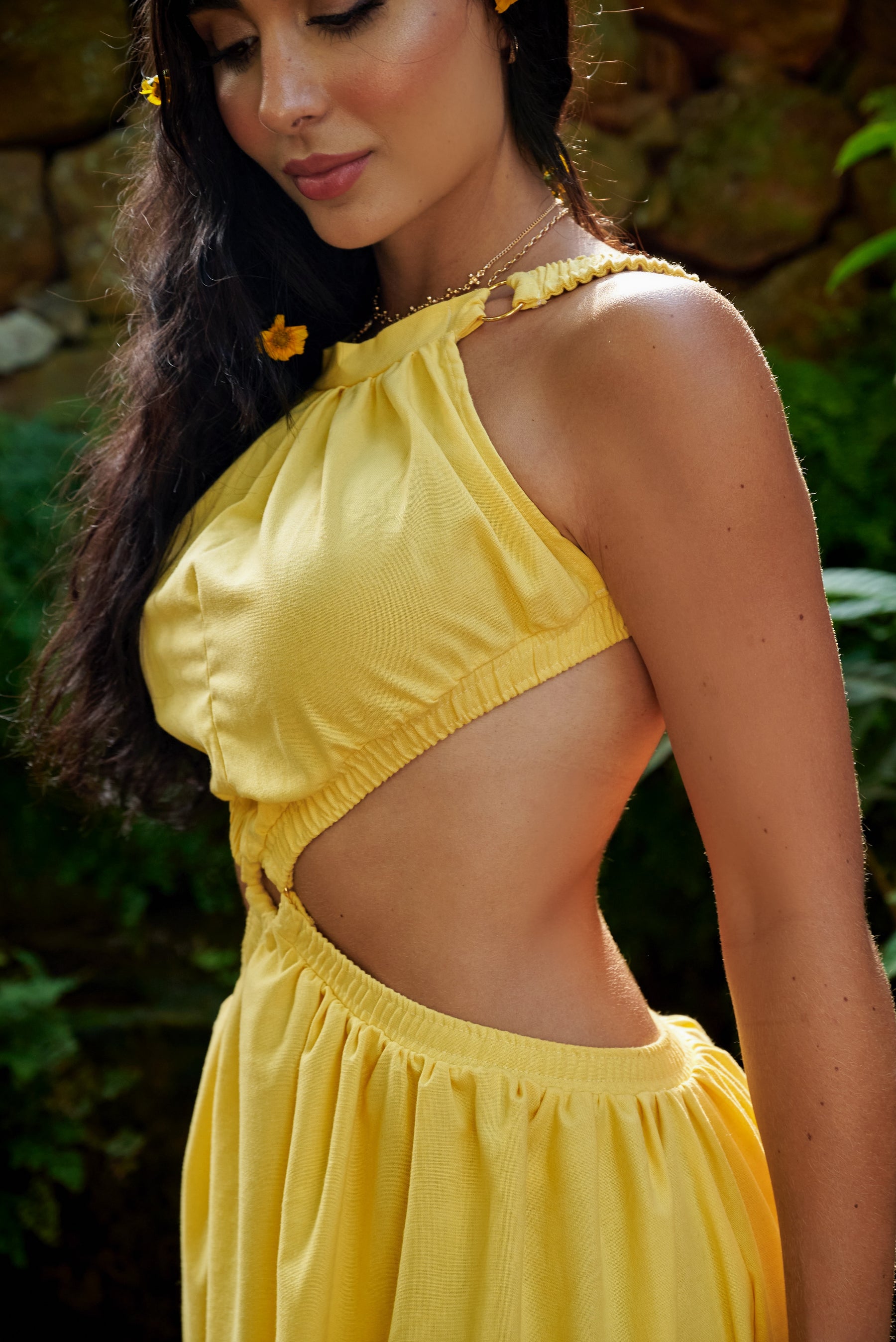 Amarilis Maxi Dress Yellow