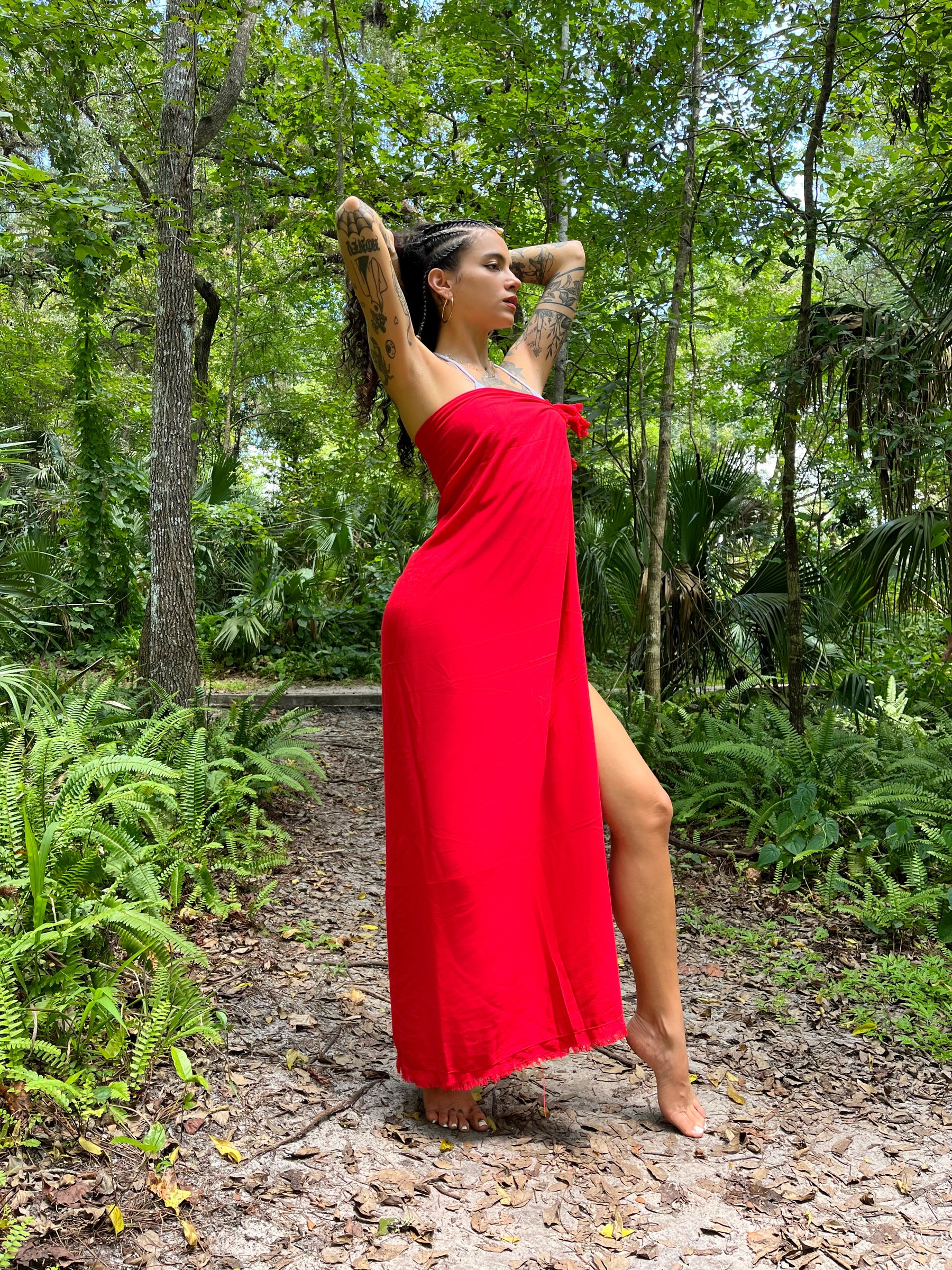Agua Cover Up Red