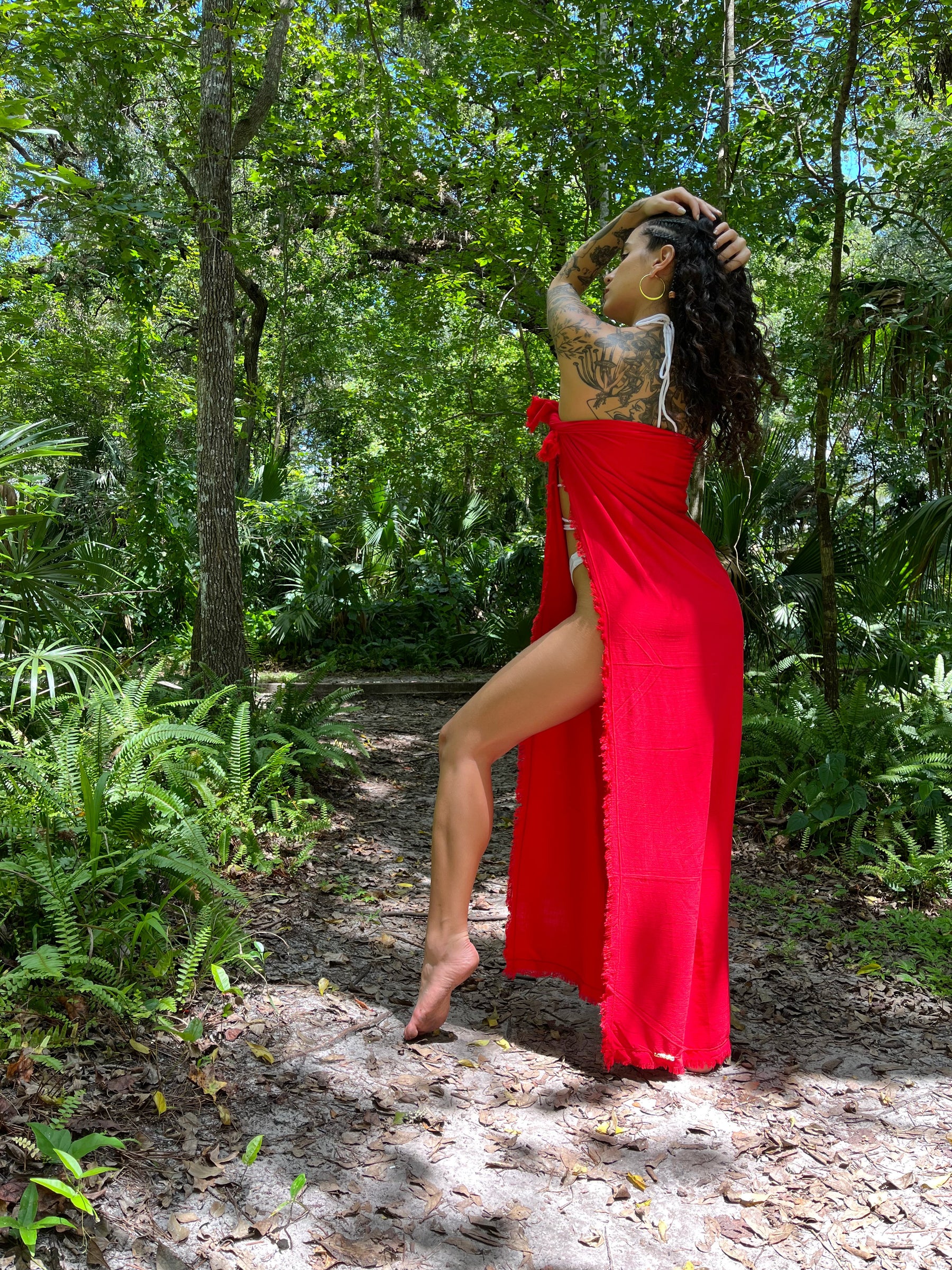 Agua Cover Up Red