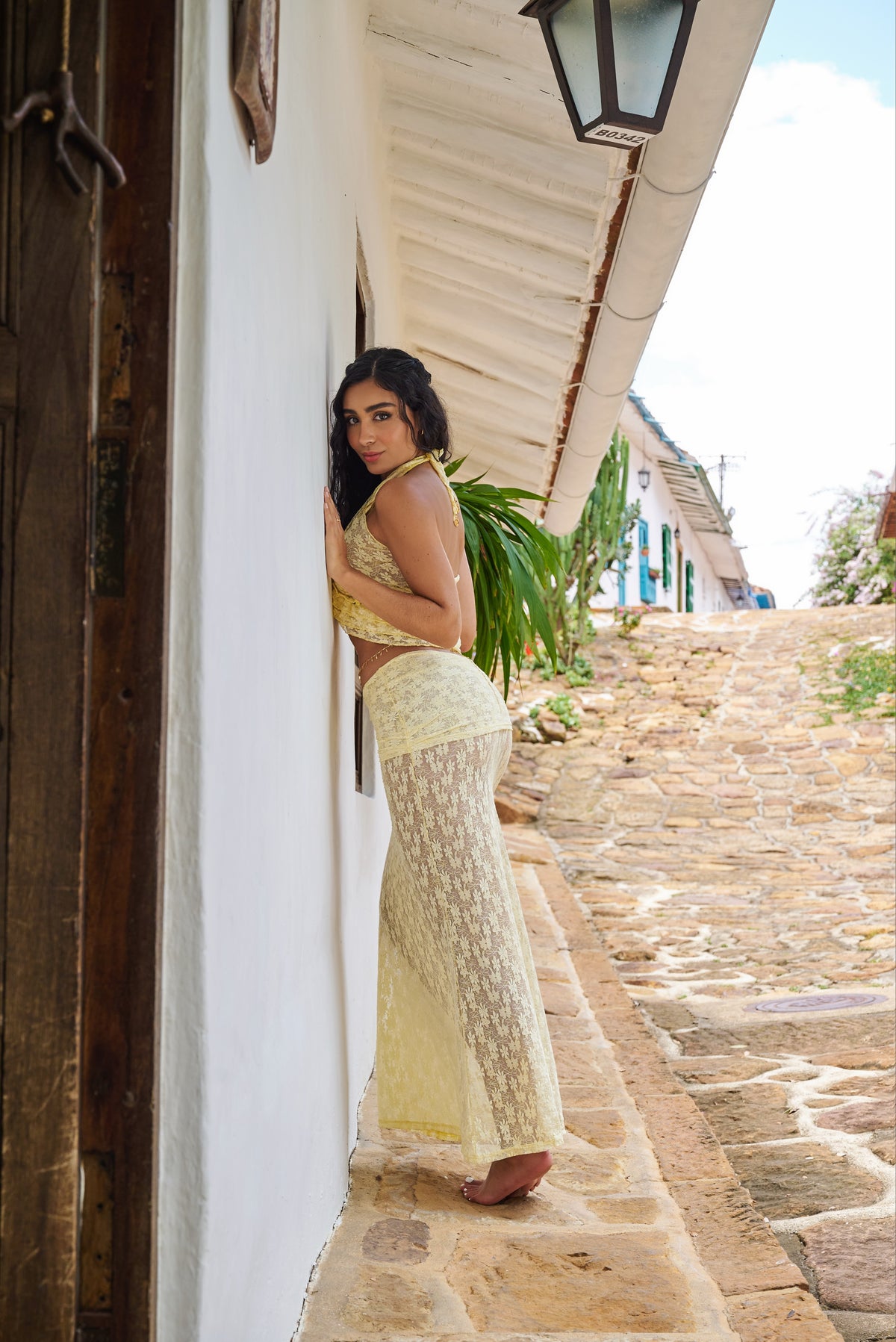 Mosquetta Maxi Skirt Baby Yellow