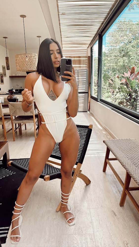 Bali One Piece  White Cream