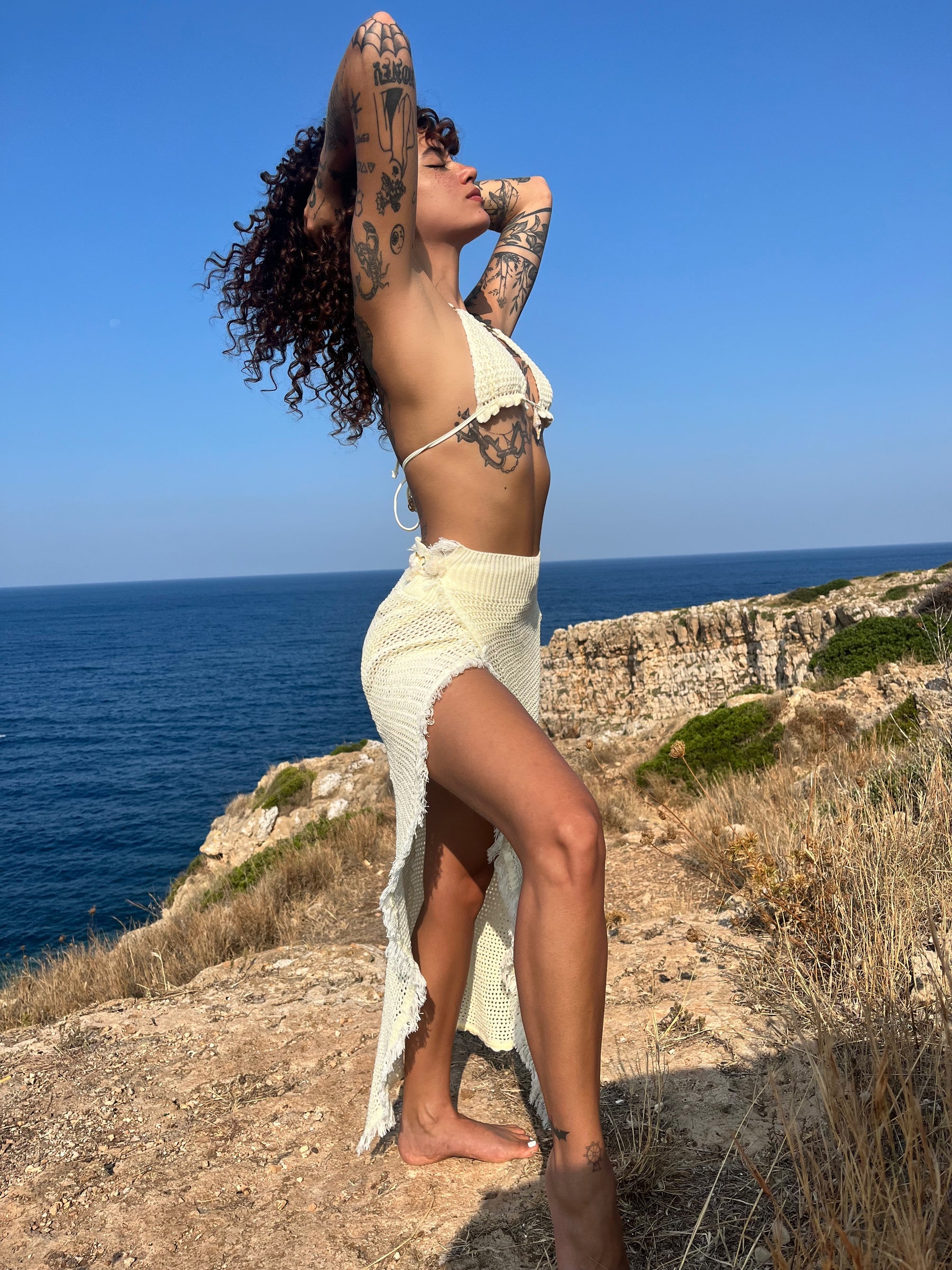 Gypsy Top Cream (Bikini)