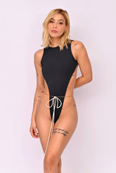 Alamo One Piece Black and Nude