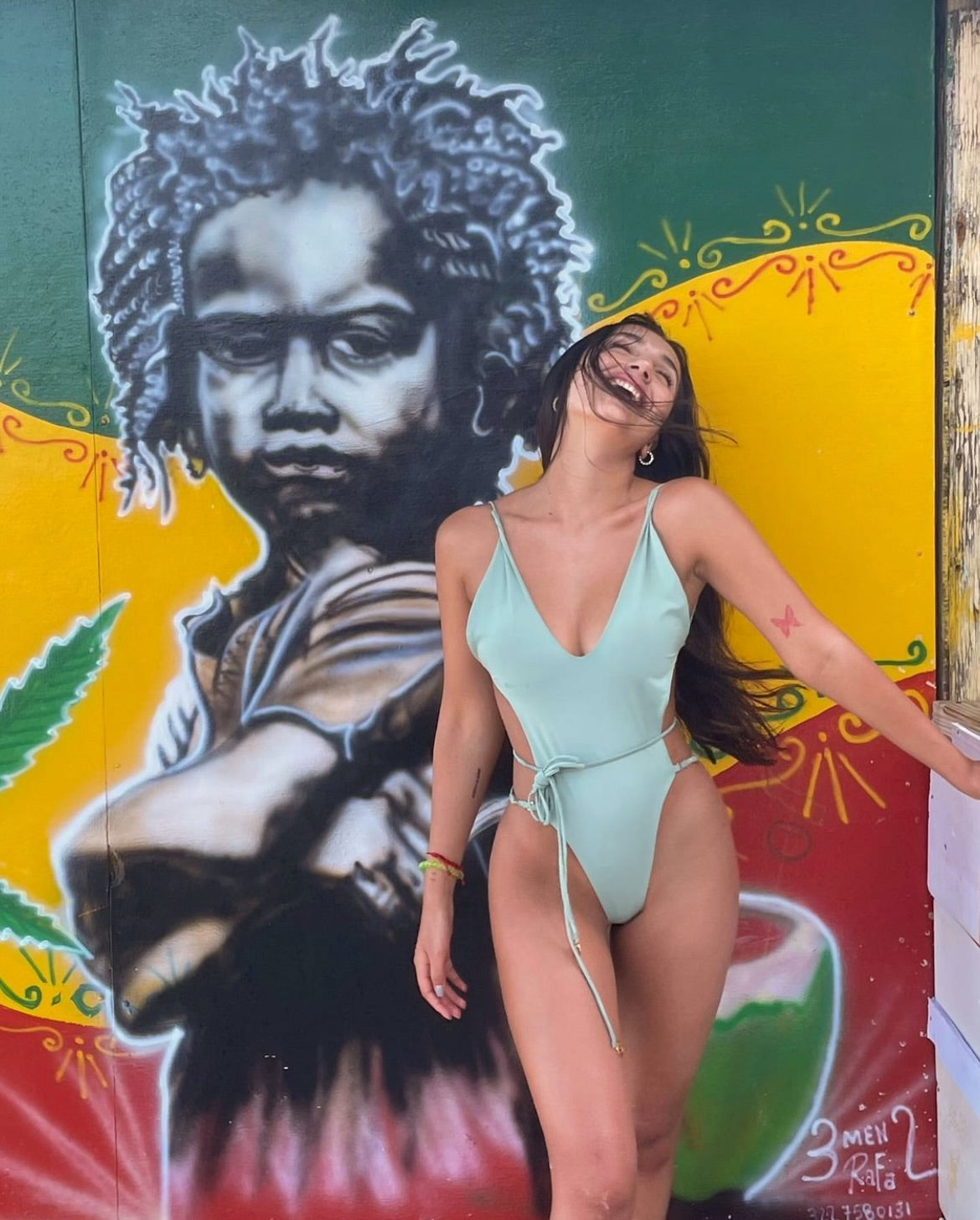 Bali One Piece Pistachio