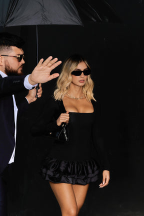 Ballerina Sleeve Dress Black