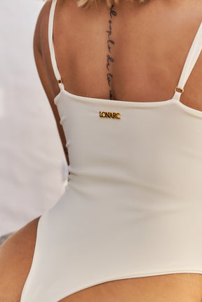 Lucky One Piece White Cream
