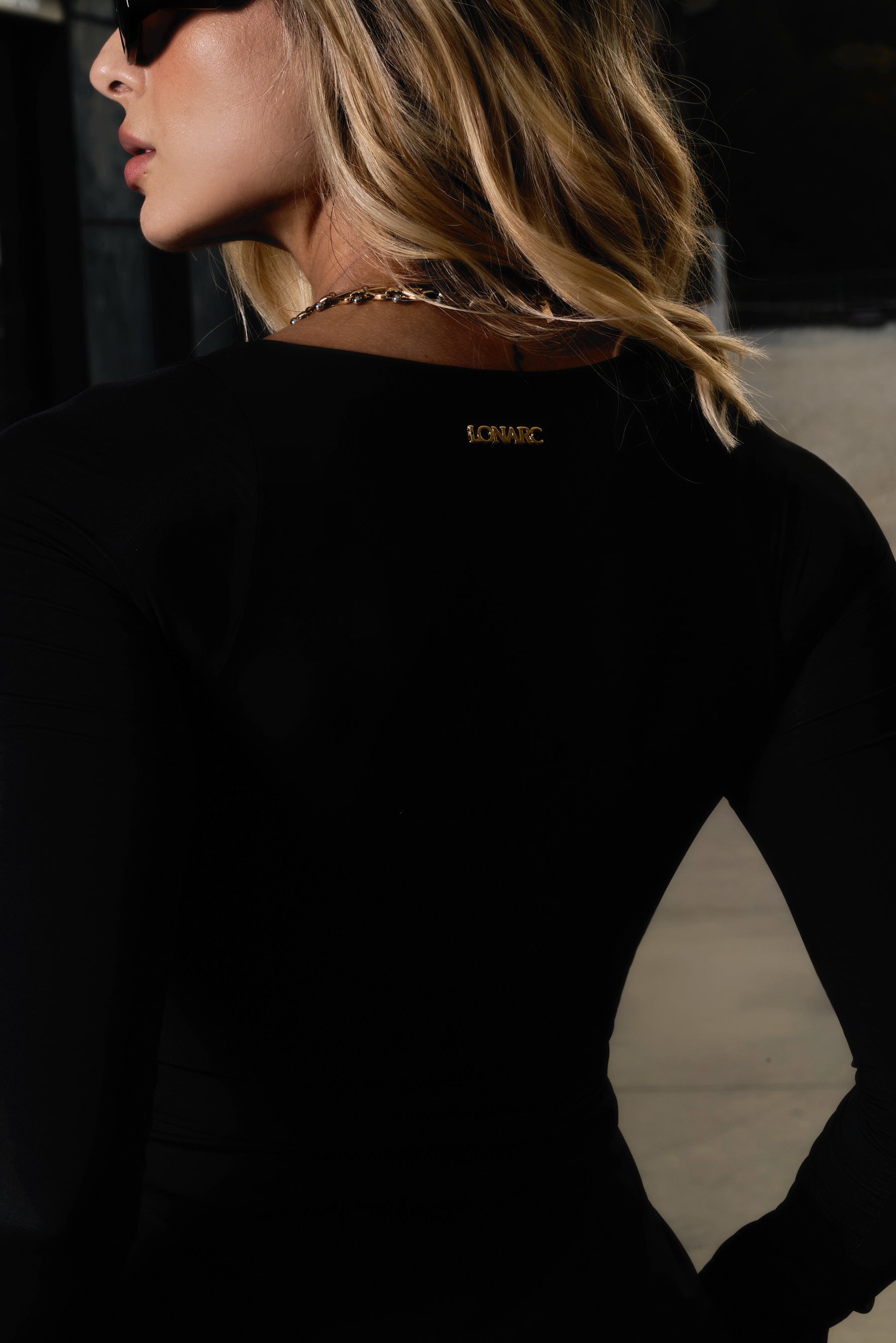 Ballerina Sleeve Dress Black