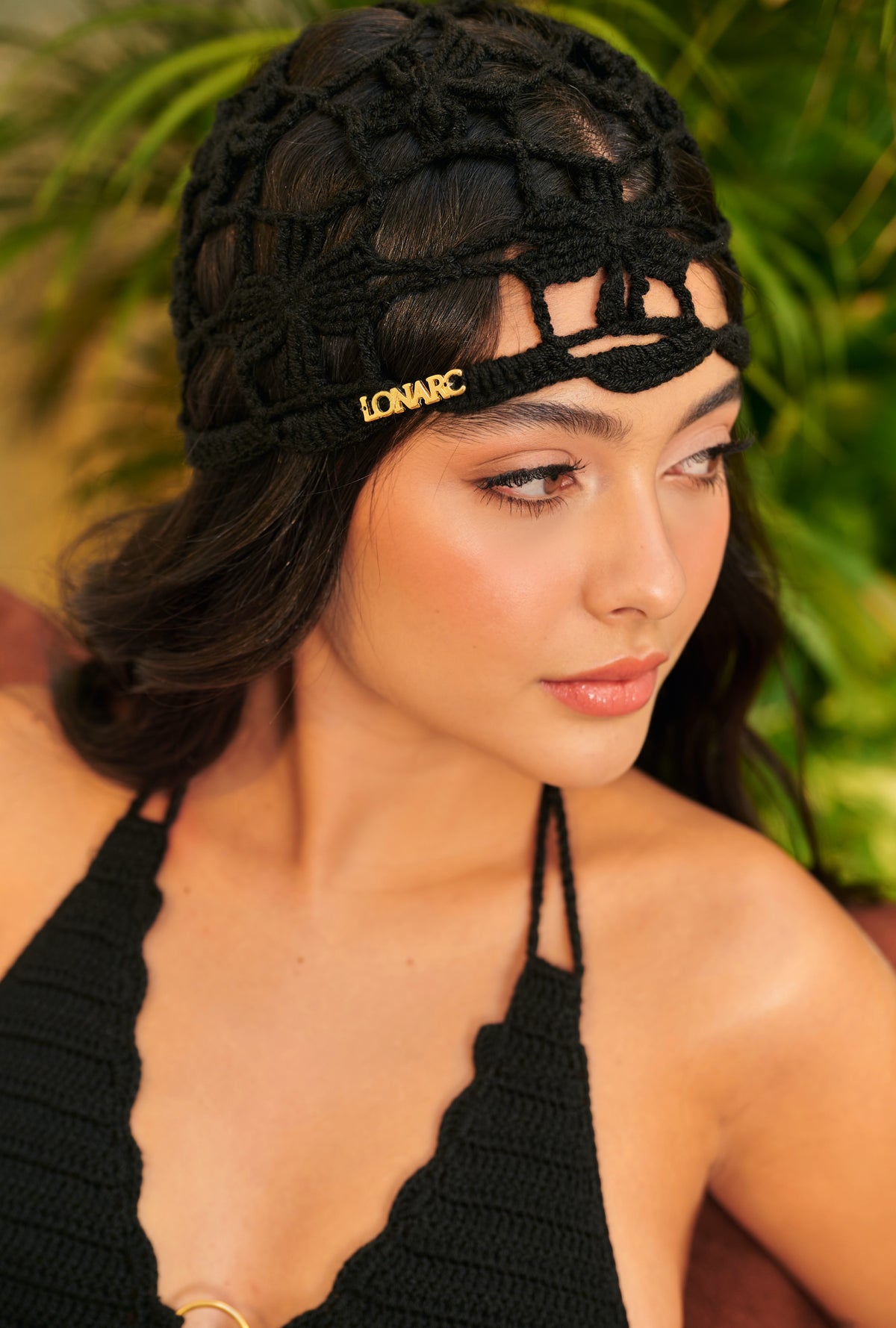 Camelia Cap Black