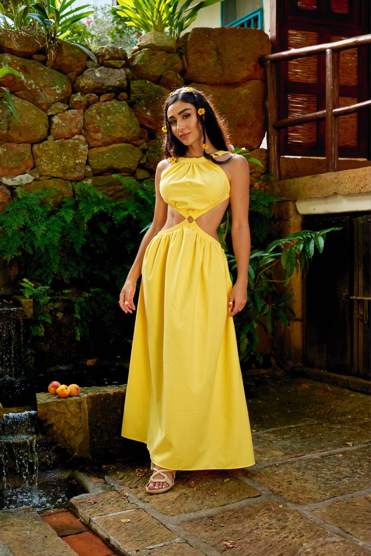 Amarilis Maxi Dress Yellow