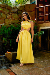 Amarilis Maxi Dress Yellow