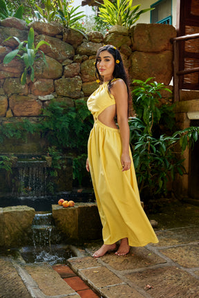 Amarilis Maxi Dress Yellow