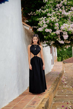 Amarilis Maxi Dress Black