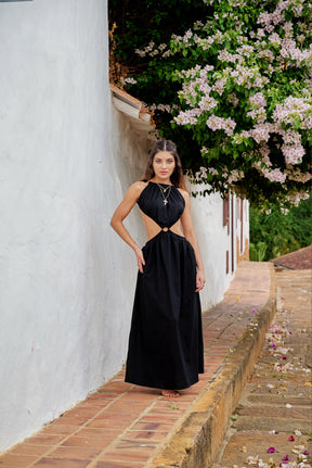 Amarilis Maxi Dress Black