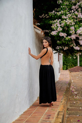 Amarilis Maxi Dress Black