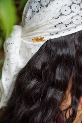 Margarita Scarf White