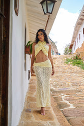 Mosquetta Maxi Skirt Baby Yellow
