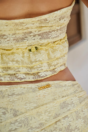 Mosquetta Maxi Skirt Baby Yellow