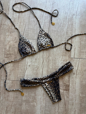 Bombshell Top Cheetah Print