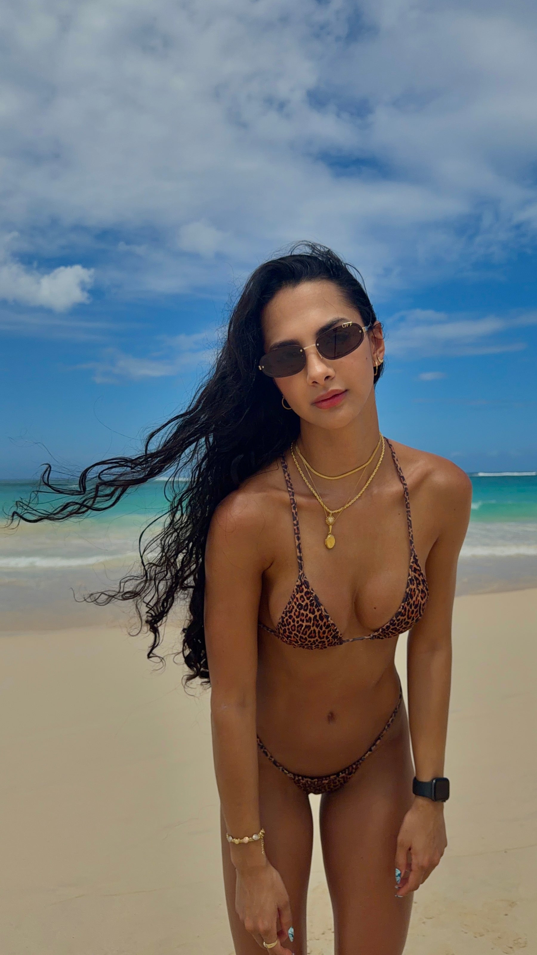 Formentera Bottom Leopard Print