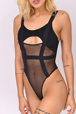 Eva Bodysuit Black